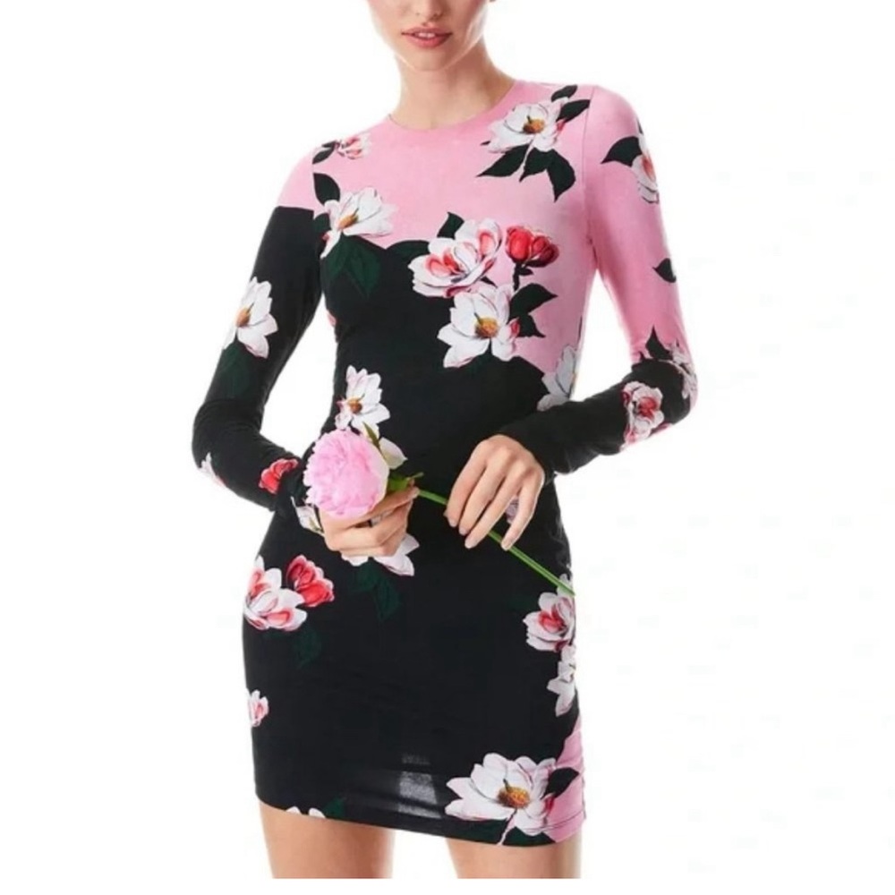 NWT Alice and Olivia After Dark Dress size 6 Viscose/Elastane mini